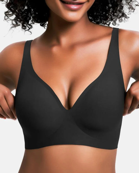 Womens Push Up Deep V Everyday Bras