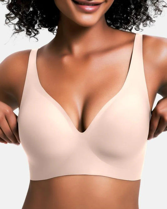 Womens Push Up Deep V Everyday Bras